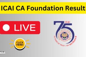 ICAI CA Foundation Result